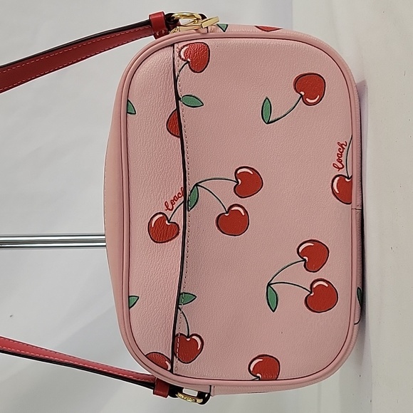 Coach Bags Coach Mini Jamie Pink Heart Cherries Camera Crossbody